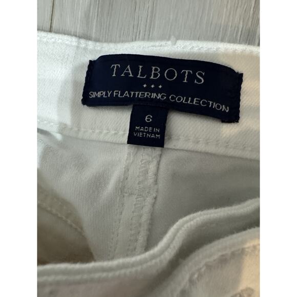 talbots pants size 6 Jegging Crop - Picture 3 of 6